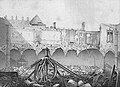 Devastation after the 1858 fire