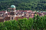 Le clocher vu du Schlossberg