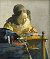 La Dentellière, par Vermeer