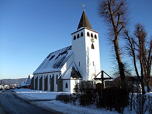 Die katholische Pfarrkirche St. Antonius