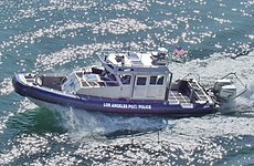 SAFE Boats 33' RIB of the Los Angeles Port Police