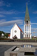 Molde Cathedral, reinforced concrete, long church (1957)