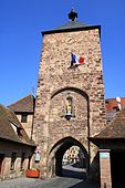 Schmiedeturm, ehemaliges Stadttor, porte des forgerons