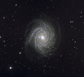 Spiral galaxy NGC 1288