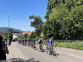 The cycling pros at the Tour de Suisse 2022 in Küsnacht ZH