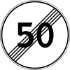 3.25.1 End of the maximum speed limit zone