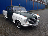 Borgward Isabella in der Ausführung als Streifenwagen der Polizei Bremen