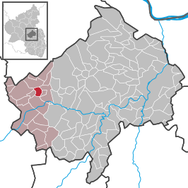 Kaart van Brauweiler