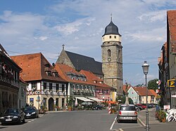 The Old Town with the Church of Saint Martin