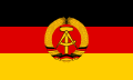Alemaniako Errepublika Demokratikoaren bandera.