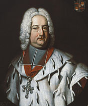 Franz Georg von Schönborn, príncipe elector y arzobispo de Tréveris (1729-1756) y obispo de Worms (1732), príncipe preboste de Ellwangen