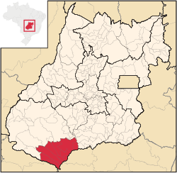 Location in Goias state