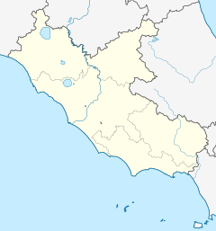 Mapa lokalizacyjna Lacjum