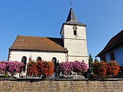 L'église Saint-Georges de Kleinfrankenheim.