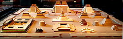 Modeli i tempullit, Muzeun Kombëtar i Antropologjisë në Meksikë
