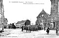 Plouédern : la rue principale vers 1920 (carte postale).