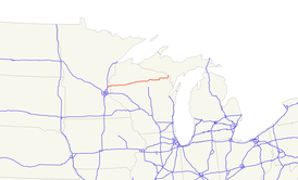 АСШ 8 в сети системы автомагистралей США