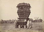 Banashankari Amma Temple's wooden Ratha, Badami, Karnataka