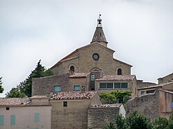 Skyline of Crillon-le-Brave