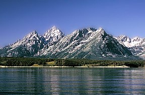 Die Teton-Bergkette