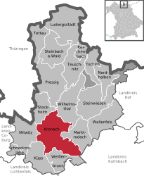 Kronach – Mappa