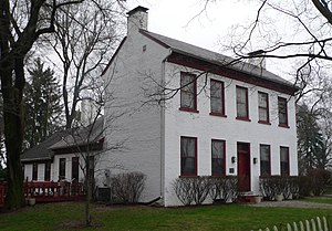 The Lewis Jones House, a historic place located in Center Township