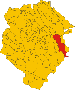 Poziția localității Masserano