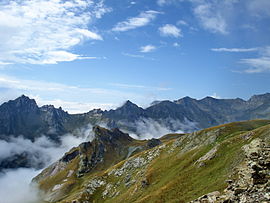 Landschaft im Korab-Gebirge