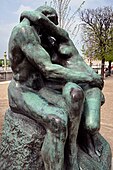 Le Baiser (il bacio), di Auguste Rodin (1934 dal marmo originale). Terrace occidentale.
