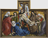 Roger van der Weyden, "An Tuirlingt ón Chrois", c. 1435