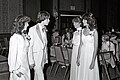 Image 5A couple at prom in late 1970s: Powder Tuxedo and sleeved dress. (from 1970s in fashion)