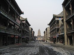 Sebuah jalan kuno di Chaoyang.