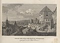 Ansicht der Wälle der Festung Sonnenstein, angrenzend an die Stadt Pirna (vor 1835)