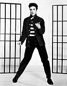 Elvis Presley en 1957.