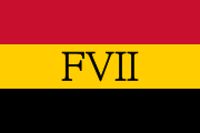 Bandeira da Xunta Suprema de Caracas.