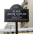Place Jacob-Kaplan à Paris.