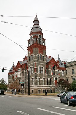 Pulaski Countys domstolshus i Little Rock.