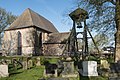 Wanneperveen, reformierte Kirche mit Glockenstuhl und Konsistorium