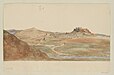 Athens view by Prosper Morey around 1838