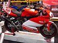 Ducati 900SS met MotoGP kleurenpatroon