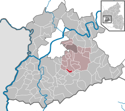 Läget för Hinzenburg i Trier-Saarburg