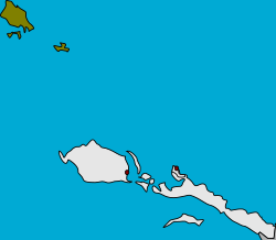 Location of Murat Rural LLG in Kavieng District of New Ireland Province in Papua New Guinea