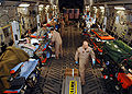 Військово-транспортний літак С-17 у варіанті медичного евакуатора
