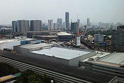 Triangle Park around EDSA and North Avenue