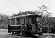 Motorwagen 2 te Ilevolden; 1902.