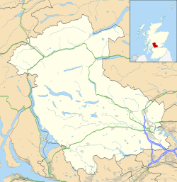 Stirling shown within Scotland