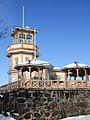 Antiguu observatoriu en Linnansaari. Construyíu en 1875 enriba de les ruines del Castiellu d'Oulu.