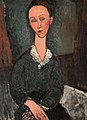 Amedeo Modigliani, Portrait de femme au col blanc (1917)