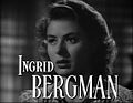 Ingrid Bergman