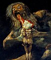 Saturno che divora i suoi figli, dipinto di Francisco Goya